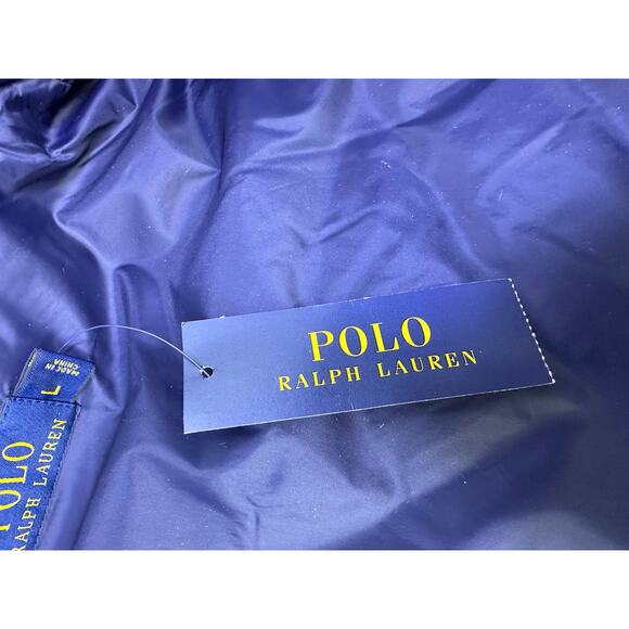 Ralph Lauren Polo Men's L Quilted Filled Blackwatch Plaid Vest Jacket Rare-NEW - Picture 10 of 14